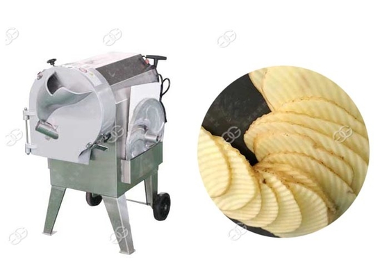 Κίνα Ζαρωμένη Slicer αγγουριών και πατατών Crinkle μηχανών λεπίδα Henan GELGOOG αλλαγής τσιπ εύκολη προμηθευτής