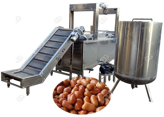 Κίνα Η βιομηχανική αυτόματη Fryer μηχανή για το φυστίκι τηγάνισε τα μπιζέλια, αφυδάτωση Deoiler 200 κλ/Χ προμηθευτής