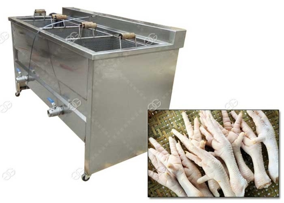 Κίνα Αυτόματα πόδια κοτόπουλου που επεξεργάζονται τη μηχανή/τη φυτική μηχανή ζεματίσματος κρέατος προμηθευτής