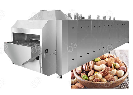 Κίνα Ηλεκτρική Roaster φυστικιών μηχανή, ψήνοντας δροσίζοντας Macadamia φυστικιών εξοπλισμού καρυδιών προμηθευτής