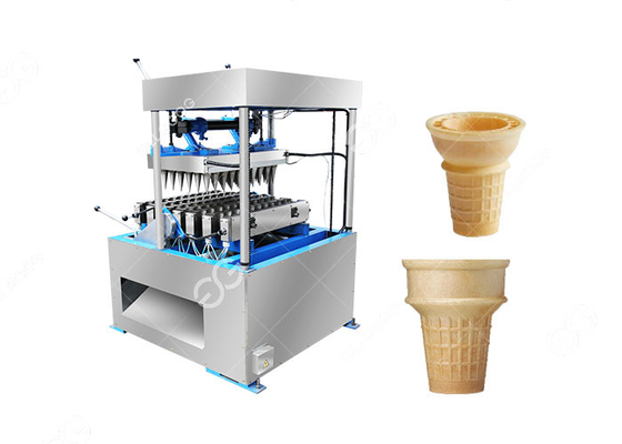 Κίνα Ηλεκτρική μηχανή κατασκευαστών κώνων παγωτού γκοφρετών στην ημι αυτόματη ικανότητα 3000pcs/h προμηθευτής