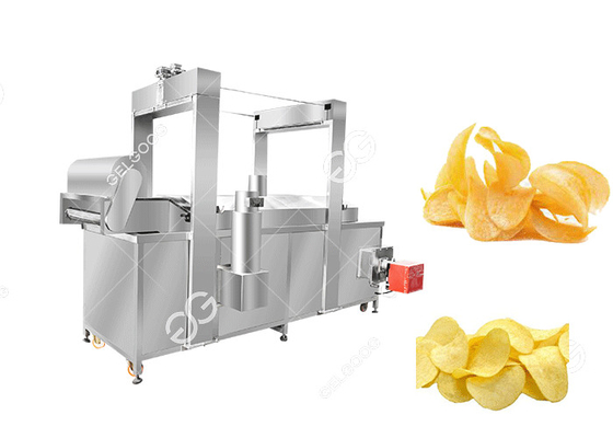 Κίνα Πολλών χρήσεων τσιπ πατατών που κατασκευάζουν τις εγκαταστάσεις/τα μηχανήματα Henan GELGOOG ηλεκτρικά 200 κλ/Χ προμηθευτής