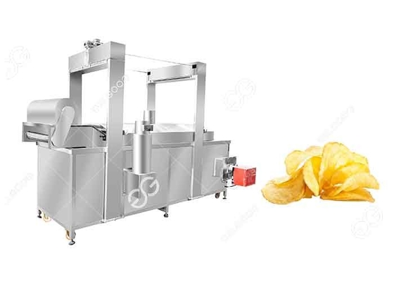Κίνα Πετρέλαιο - μικτό νερό Fryer τσιπ πατατών ανοξείδωτο 3500*1200*2400mm εξοπλισμού προμηθευτής