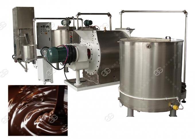 250KG/H μηχανή μύλων σφαιρών σοκολάτας