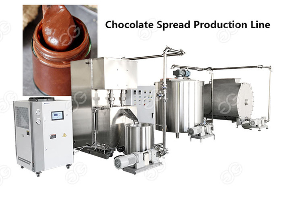 Κίνα Πλήρης καθορισμένη σοκολάτα γραμμή παραγωγής, κόλλα σοκολάτας που κατασκευάζει τη μηχανή προμηθευτής