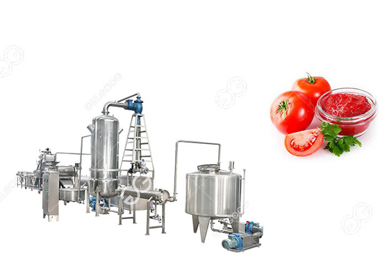 Κίνα 1T/H βιομηχανική γραμμή παραγωγής τοματοπολτών εξοπλισμού μηχανών επεξεργασίας τοματοπολτών προμηθευτής
