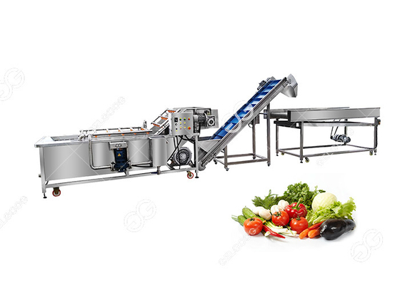 Κίνα 380V επικυρωμένη CE γραμμή επεξεργασίας πλύσης φρούτων και λαχανικών ανοξείδωτου εμπορική προμηθευτής