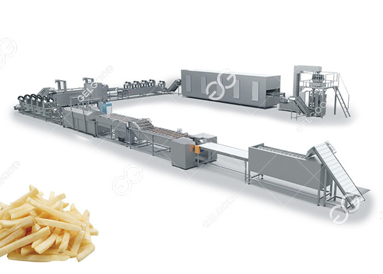 Κίνα Εξατομικεύσιμος εξοπλισμός επεξεργασίας πατατών γραμμών παραγωγής τηγανιτών πατατών εργοστασίων πλήρως αυτόματος παγωμένος προμηθευτής
