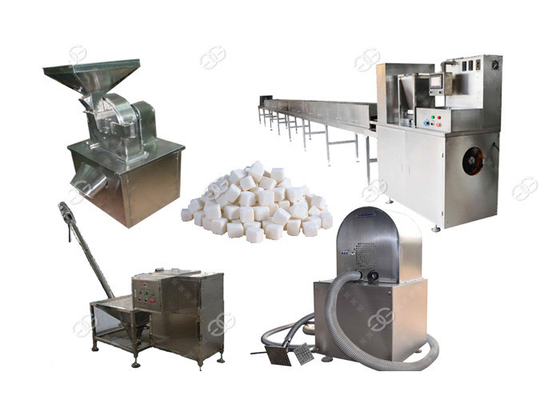 Κίνα Αυτόματος κύβος ακατέργαστης ζάχαρης που κάνει τη διαδικασία παραγωγής μηχανών τους κύβους άσπρης ζάχαρης προμηθευτής