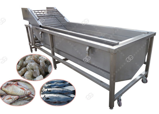Κίνα Καθαρίζοντας πλυντήριο ψαριών φυσαλίδων, υψηλή αποδοτικότητα μηχανημάτων Henan GELGOOG προμηθευτής