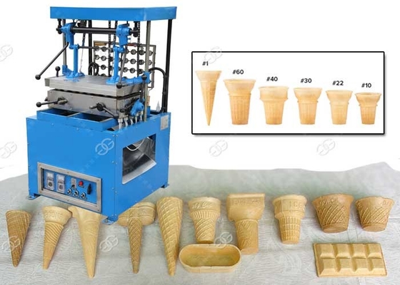 Κίνα Μηχανή κώνων παγωτού μπισκότων, αυτόματη μηχανή κώνων ικανότητα 800 - 1000 Pcs/H προμηθευτής