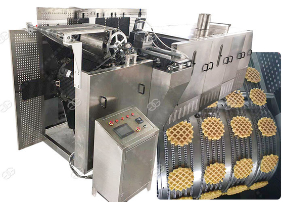 Κίνα Μπισκότο βαφλών ανοξείδωτου που κατασκευάζει τη μηχανή κατασκευαστών μπισκότων μηχανών 3KW προμηθευτής