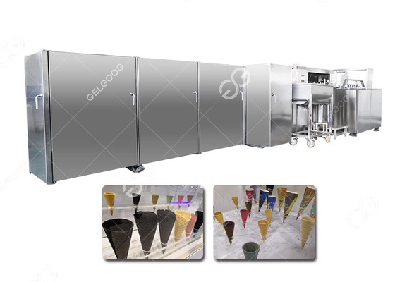 Κίνα Πλήρης αυτόματη τιμή γραμμών παραγωγής κώνων παγωτού/μηχανών κώνων βαφλών προμηθευτής