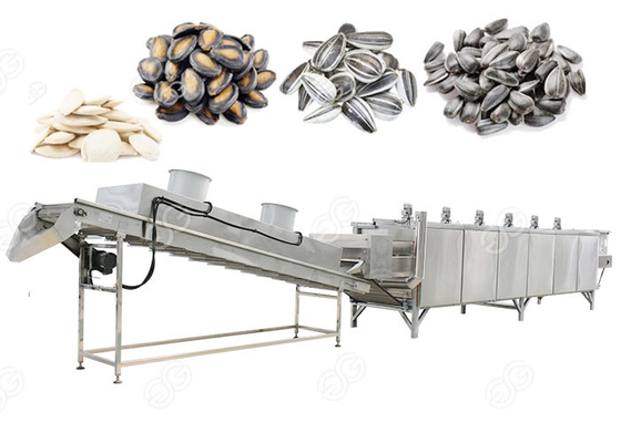 Κίνα Αυτόματα καρύδια που ψήνουν τη μηχανή για τους σπόρους κολοκύθας και καρπουζιών ηλίανθων, 300-1000 κλ/Χ προμηθευτής