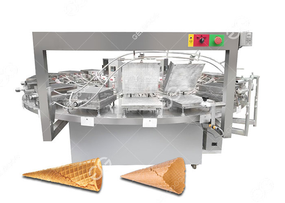 Κίνα Ημι αυτόματος κώνος βαφλών παγωτού που κατασκευάζει τη μηχανή, μηχανή 1200PCS/H μπισκότων κώνων προμηθευτής