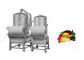 380v το εξατομικεύσιμο κενό ανοξείδωτου που τηγανίζεται πελεκά την κενή τιμή εξοπλισμού τηγανίσματος μηχανών προμηθευτής